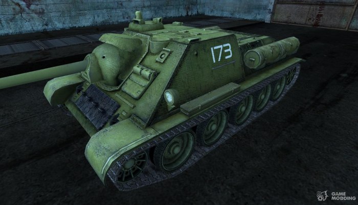 Су-85и WOT