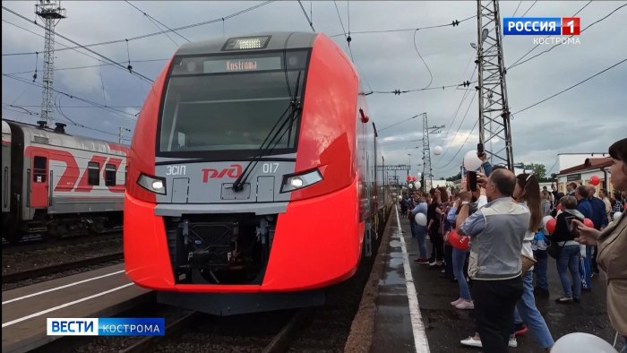 Коростной электропоезд «Ласточка»
