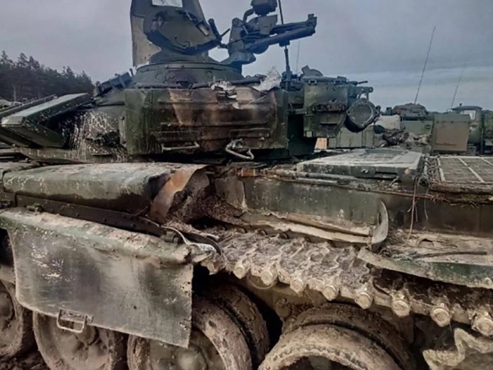 Т-72б3 на Украине 2022