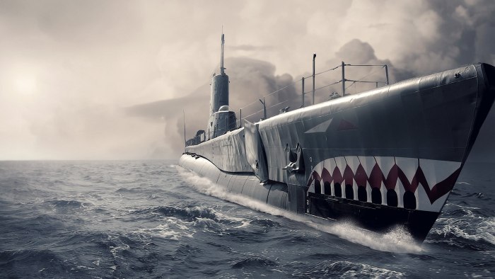 Подводная лодка тигровая акула