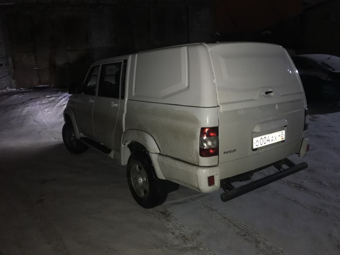 УАЗ Патриот 2021 пикап с кунгом