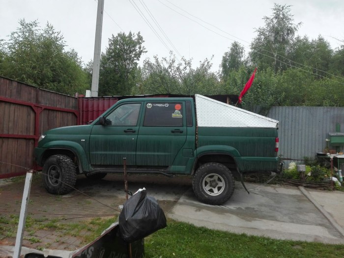 Патриот пикап с кунгом