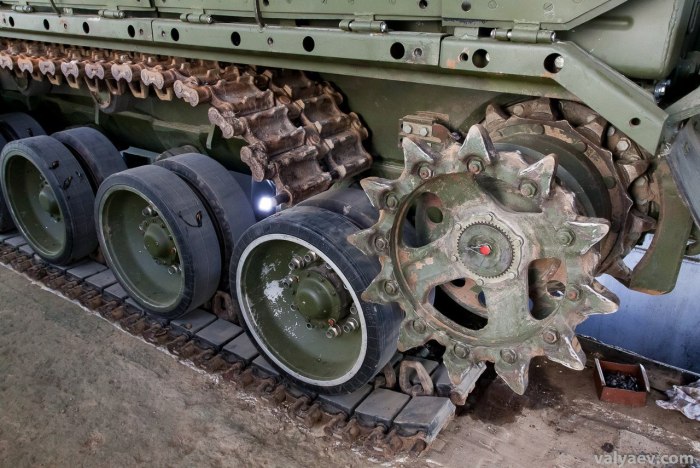 Гусеница танка т-72