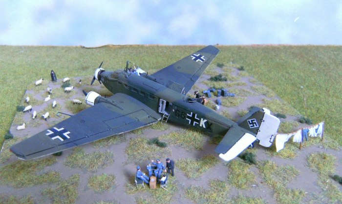 Ju-52 самолет