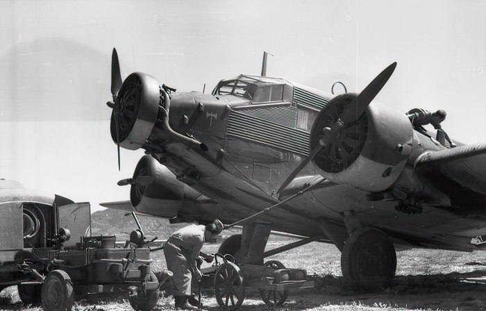 Ju52 самолет Luftwaffe