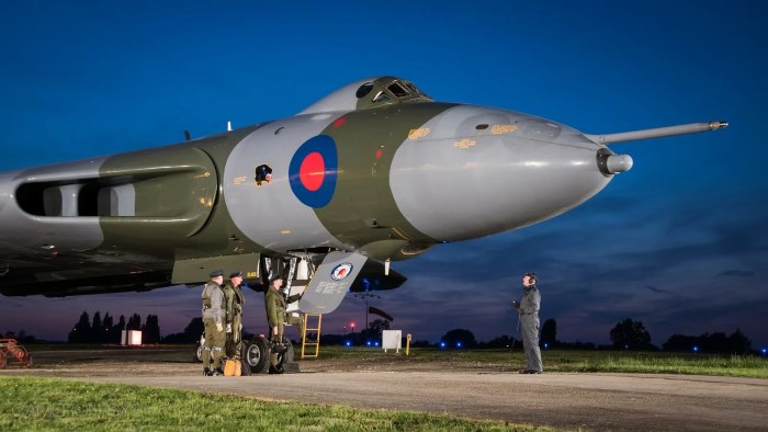 Avro Vulcan бомбардировщик