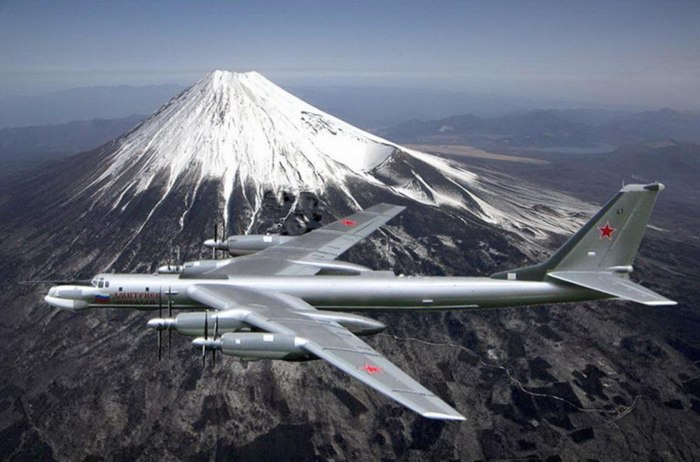 Самолёт ту-95мс Воркута