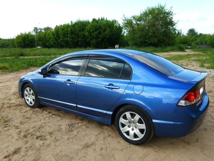 Хонда Цивик синий 2007