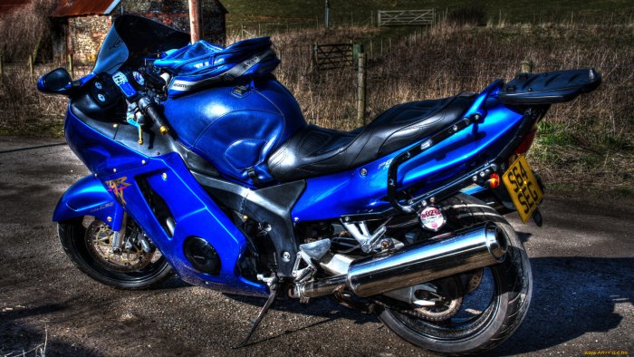 Honda 1993 мотоцикл синего цвета
