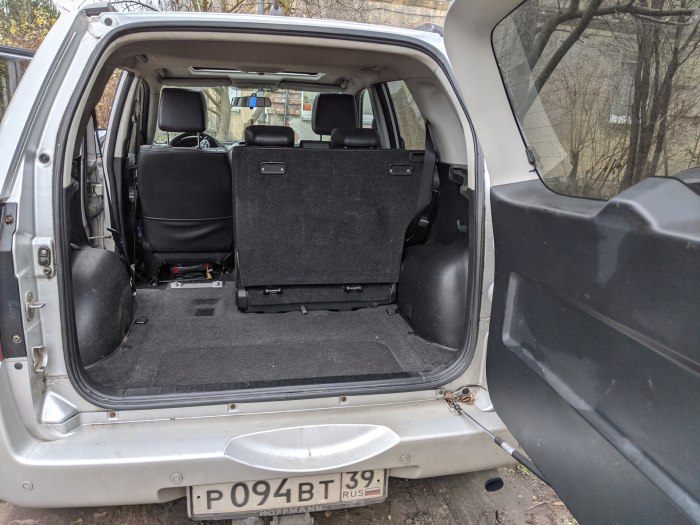 Suzuki Grand Vitara 2000 багажник