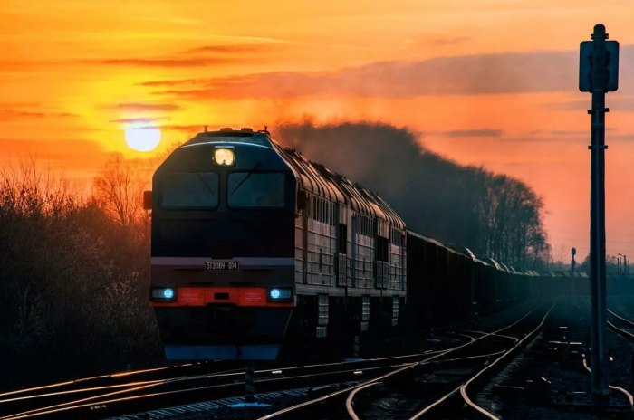 Железнодорожный транспорт