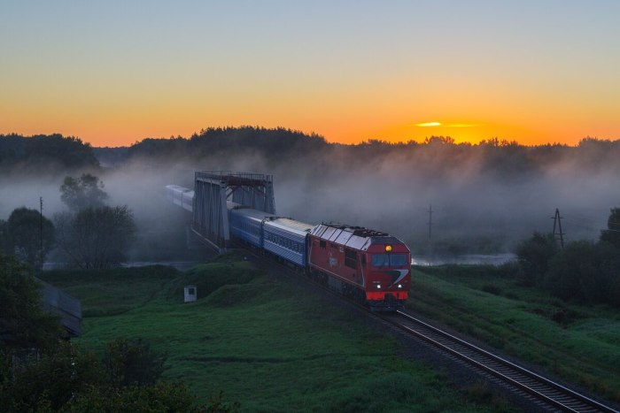Тэп70 на закате