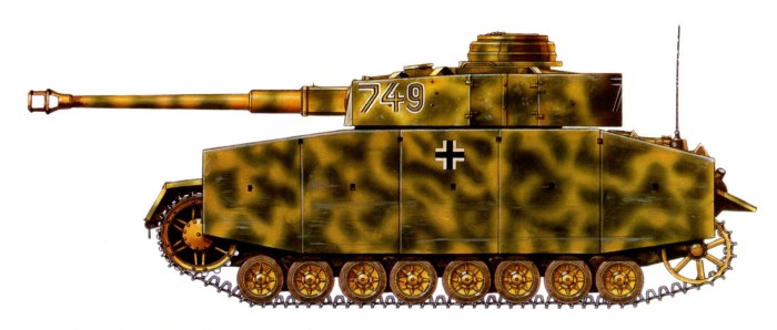 PZ 4 H сбоку