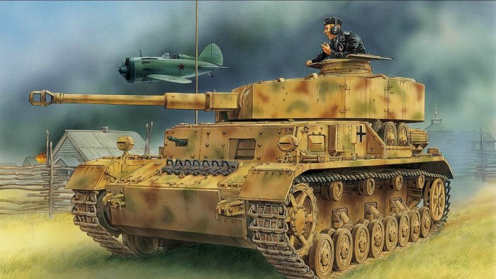 Немецкий танк PZ Kpfw 4