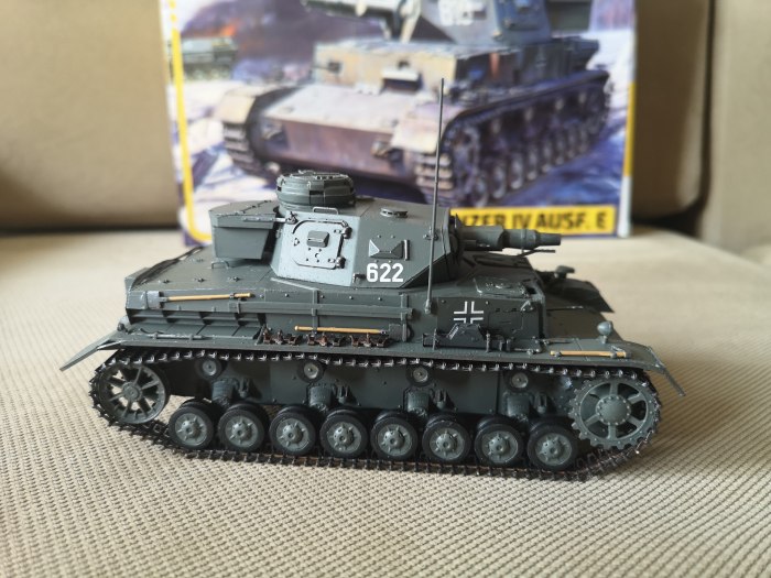 Танк PZ-3 звезда 1:100