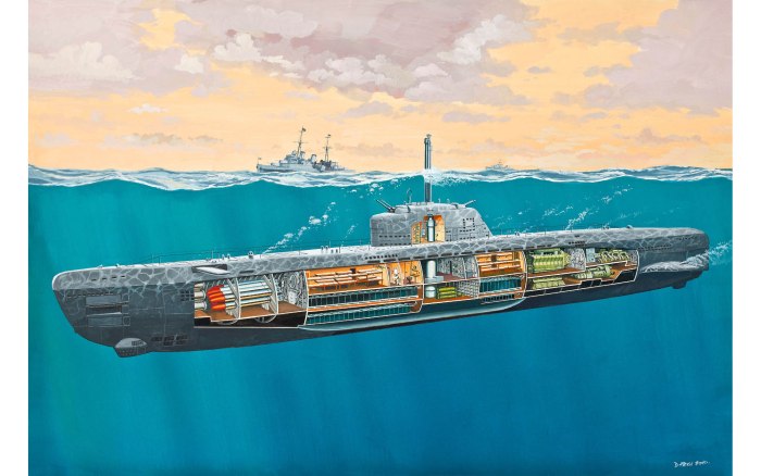 Revell подводная лодка u292
