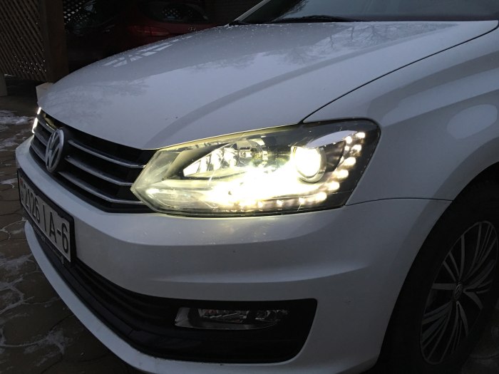 Фары VALEO Polo sedan