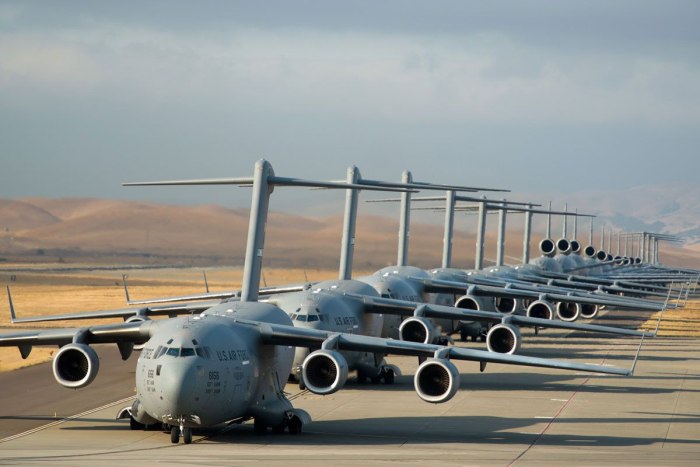 C 17 Globemaster ВВС США