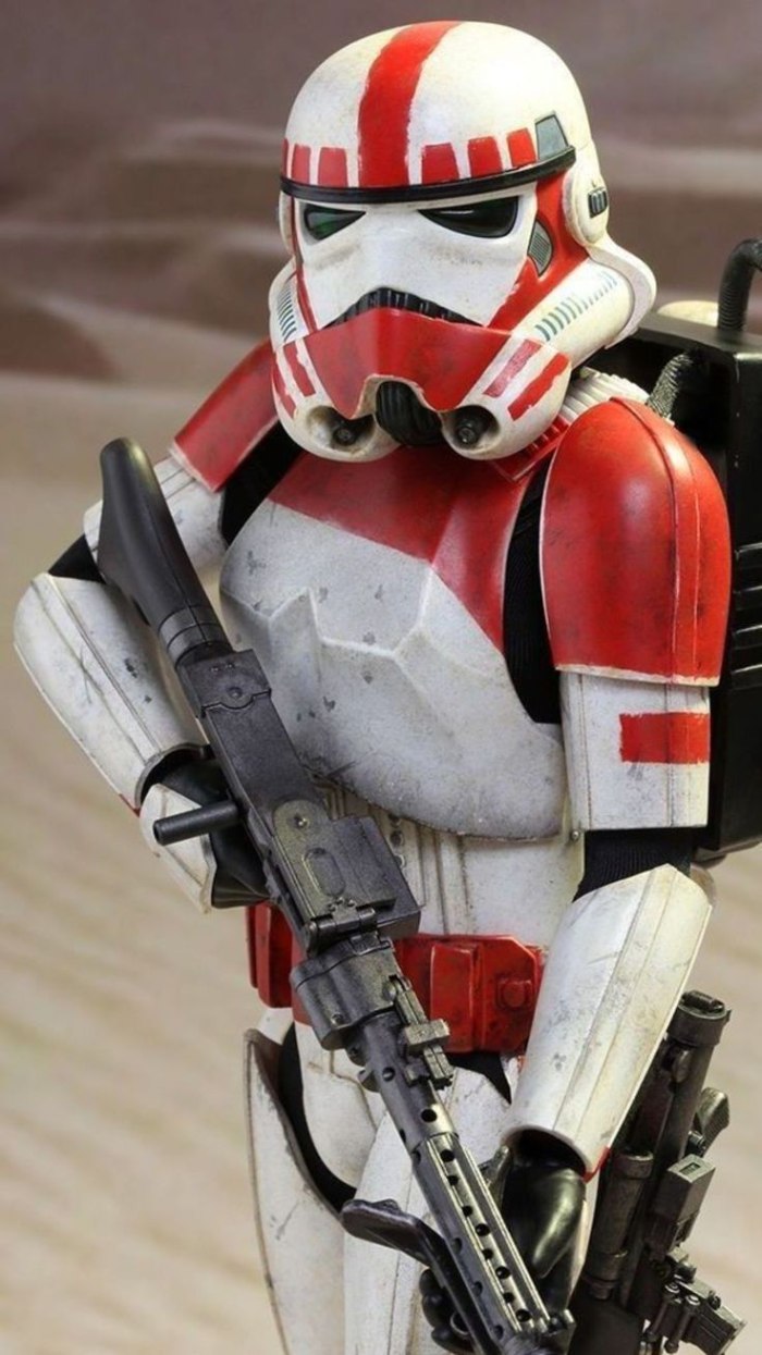 Star Wars красный Штурмовик