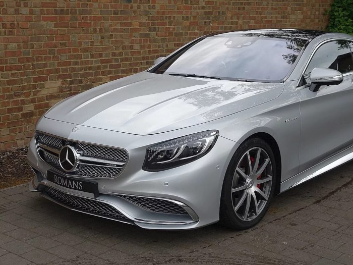 S63 AMG Coupe серебристый