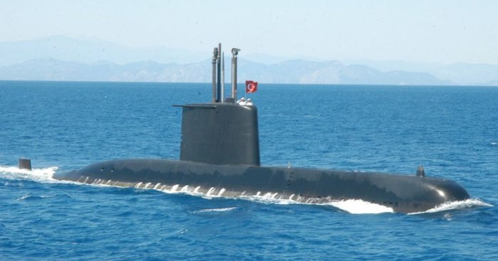 Турецкая подлодка