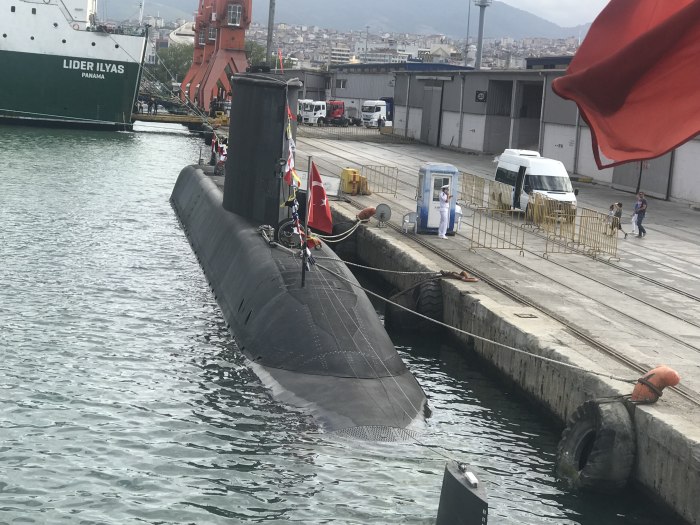Субмарина место в Турции