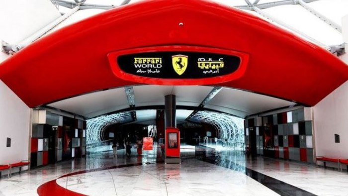 Ferrari World Abu Dhabi аттракционы