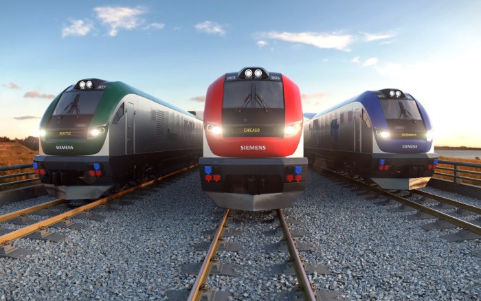 Скоростной поезд Siemens