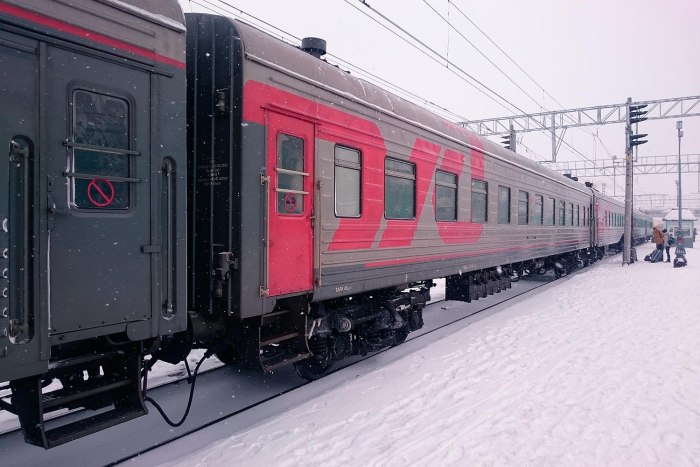 Пассажирский вогон РЖД
