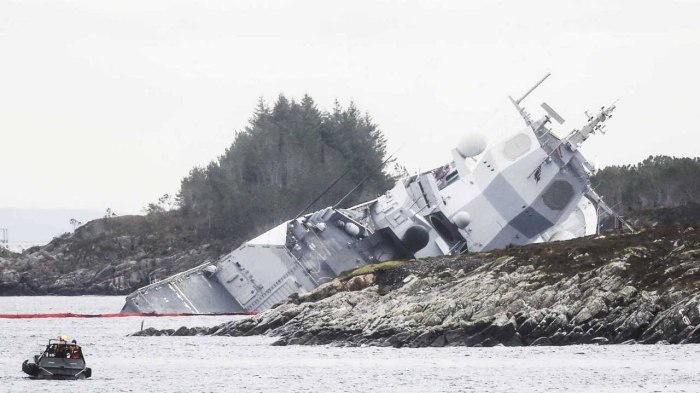 Фрегат Норвегии Helge Ingstad