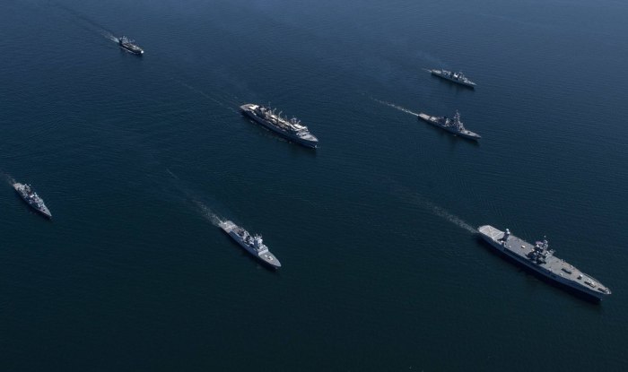 Учения НАТО В Балтийском море 2022