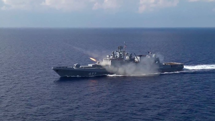 Фрегат военно-морского флота (ВМФ) РФ «Адмирал Макаров»