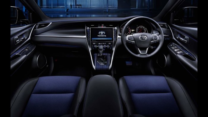 Toyota Harrier 2016 салон