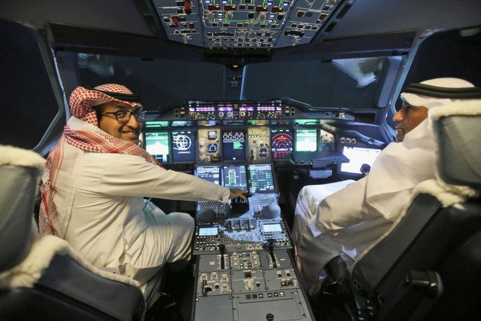 Airbus a380 кабина пилота