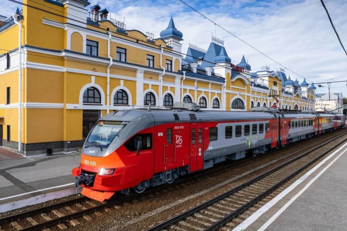 Электричка Ласточка Новосибирск Томск