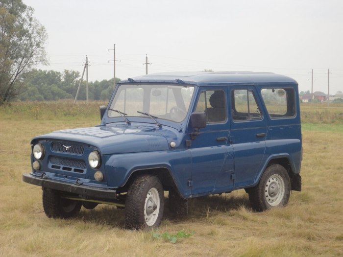 УАЗ 31519 синий
