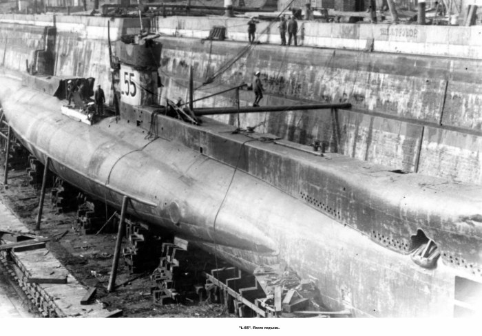Английская подводная лодка l55