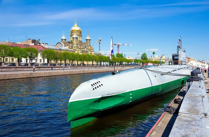 Музей подводная лодка с-189 в Санкт-Петербурге