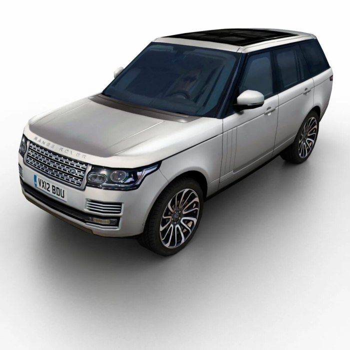 Range Rover Модельный ряд 2021