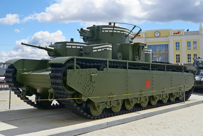 Пятибашенный тяжелый танк т- 35