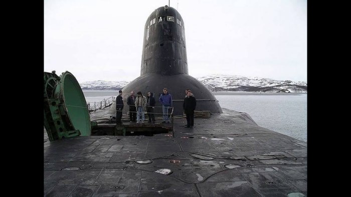 Подводная лодка акула Тайфун