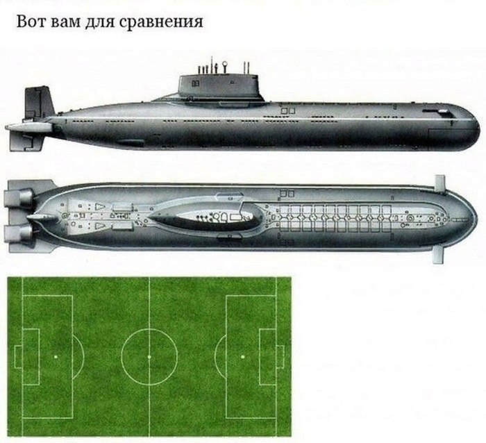 Подводная лодка акула Тайфун
