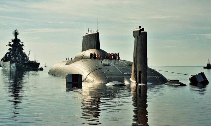 Подводная лодка акула проект 941