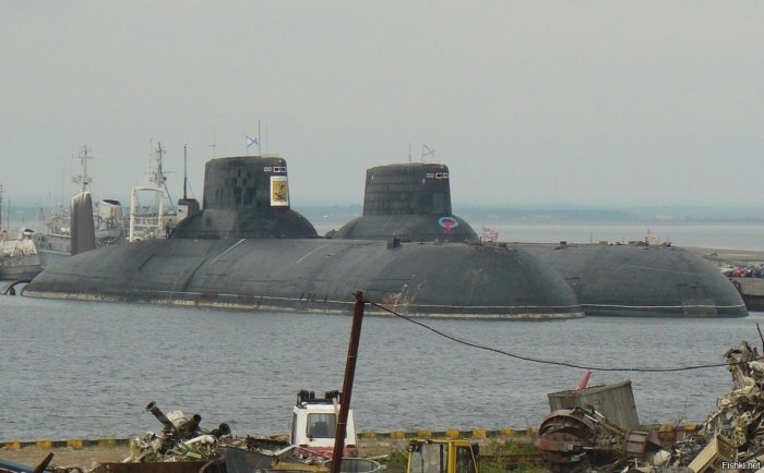 Подводная лодка акула Северодвинск
