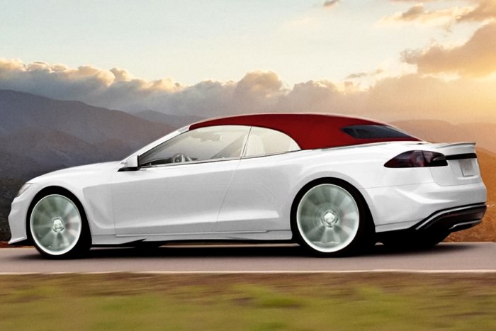 Tesla model 3 Cabrio