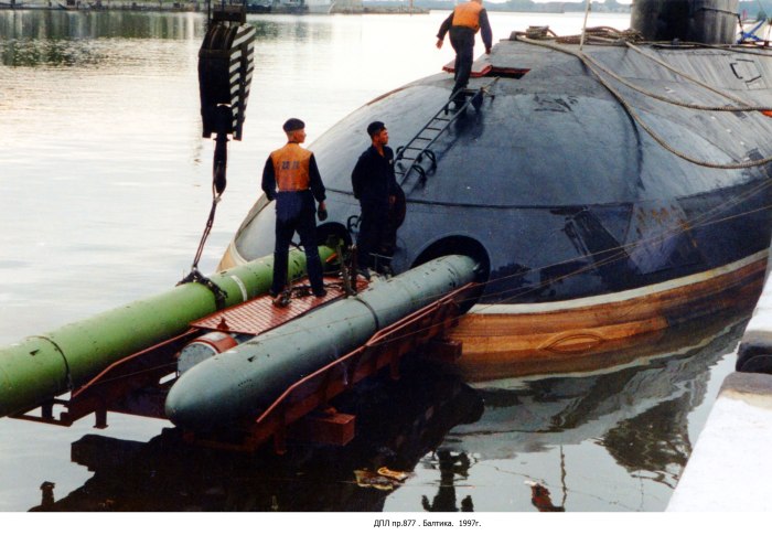 Торпедный отсек подводной лодки