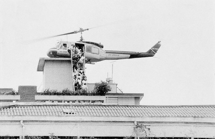 Бегство американцев из Сайгона в 1975