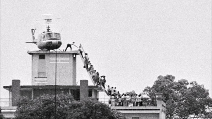 Операция США - "порывистый ветер". Сайгон, 1975