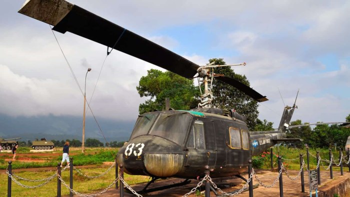 Сбитый uh-1h во Вьетнаме