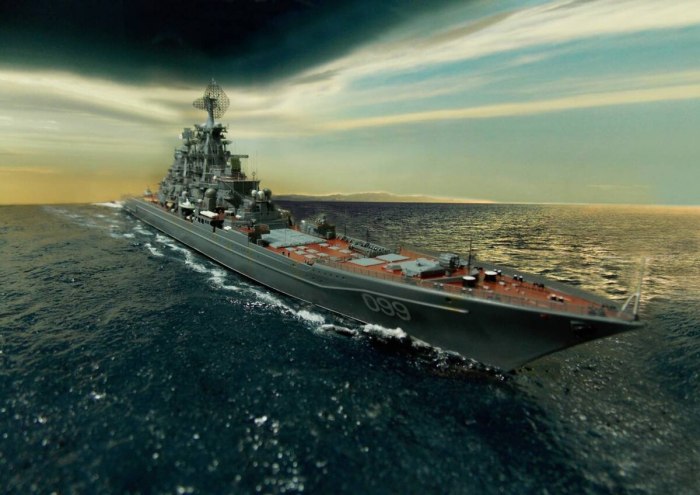Самый мощный боевой корабль